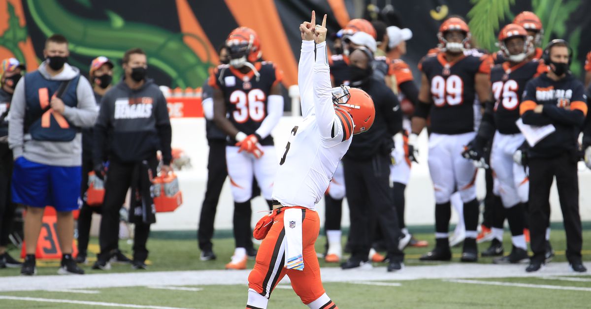 Browns vs. Bengals Final Score: Baker Mayfield puts in a superb comeback as Cleveland wins 37-34 on penalties