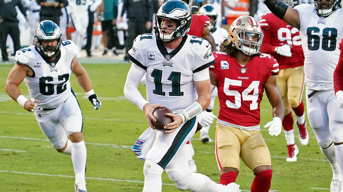 Eagles vs.  49ers: Live Updates, Game Statistics, Highlights, TV Channel and Sunday Night Football Live broadcasts