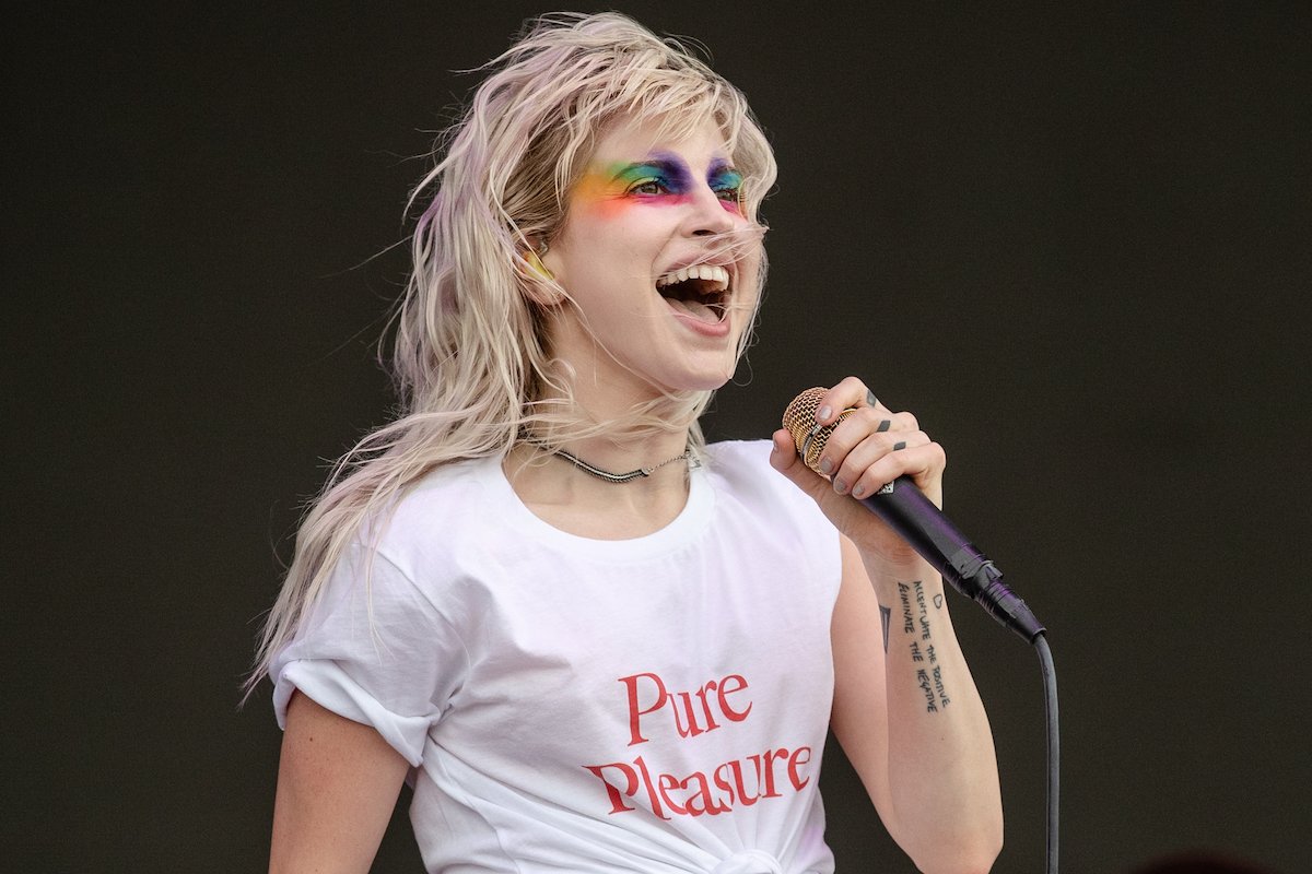 Hayley Williams of Paramore notes that former band mates have anti-gay beliefs