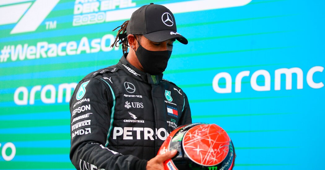 Lewis Hamilton links Schumacher with his winning record in Germany