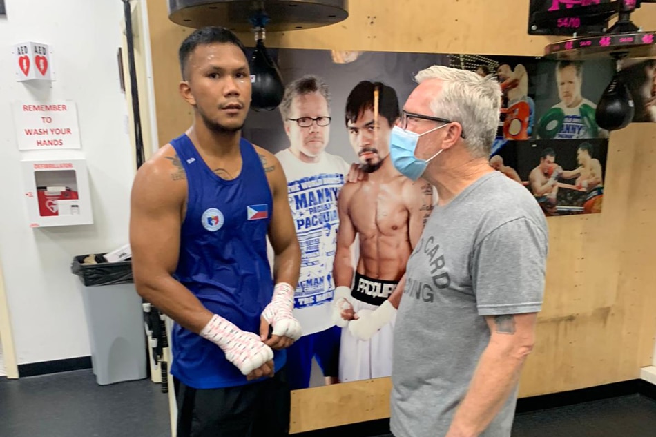 Look: Olympic boxer Omer Martial begins training with Roach