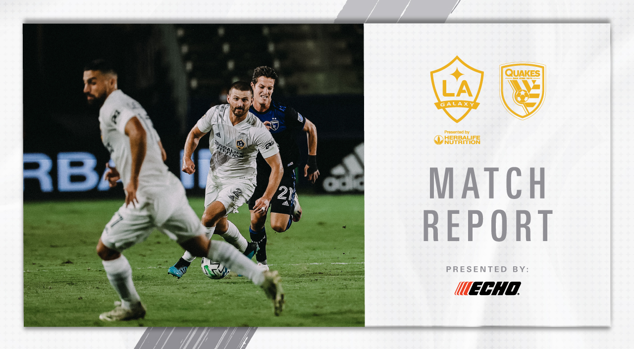 Match Report Submitted by ECHO Outdoor Power: LA Galaxy drops San Jose Earthquakes