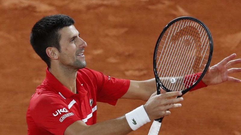 Novak Djokovic wins five sets in the French Open semi-finals

