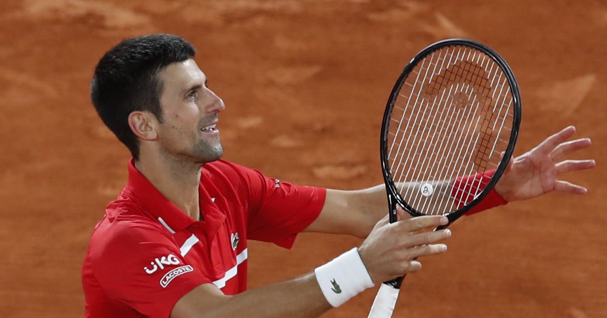 Novak Djokovic wins five sets in the French Open semi-finals