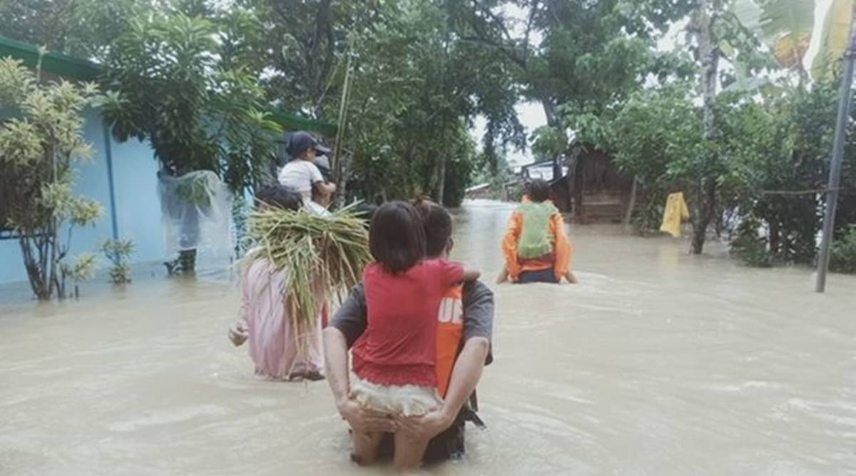 Philippines nearly 1,800 people evacuate as Tropical Storm Moulaf approaches