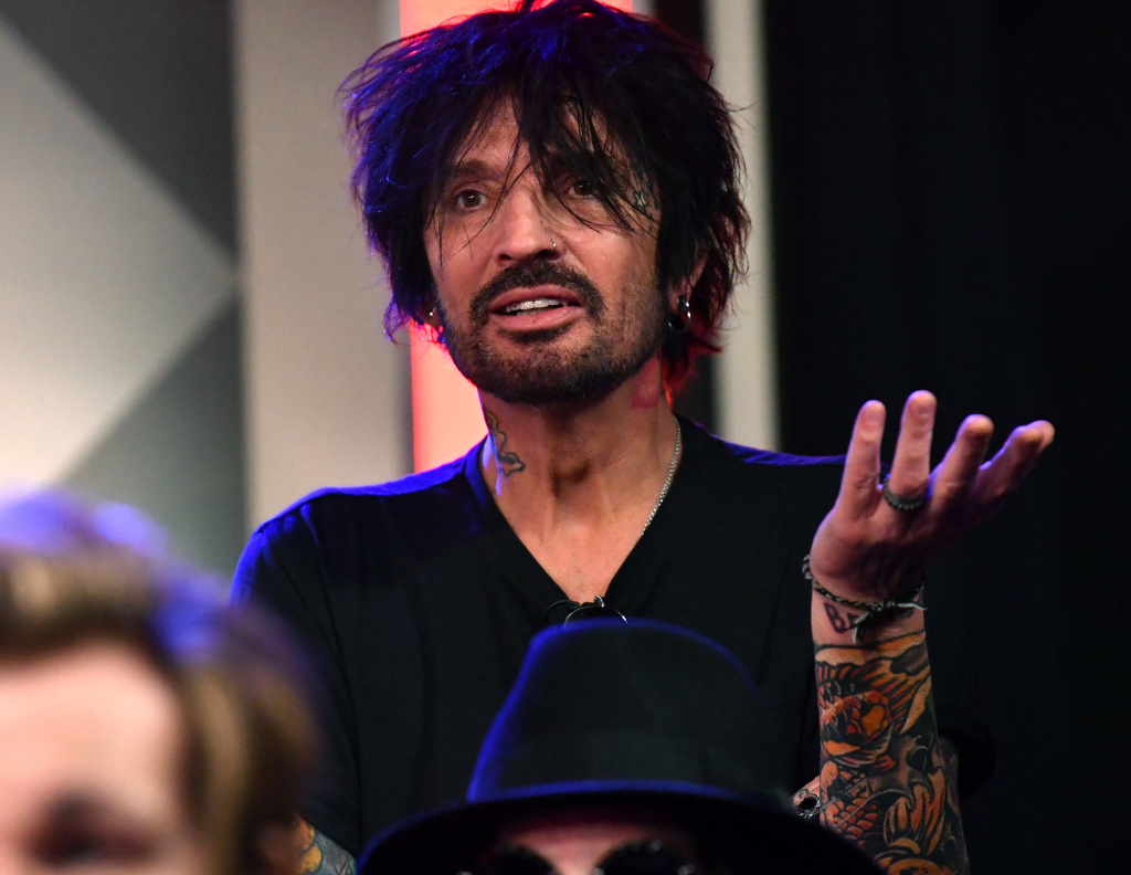 Rock star Tommy Lee said he would leave the country if Trump was re-elected