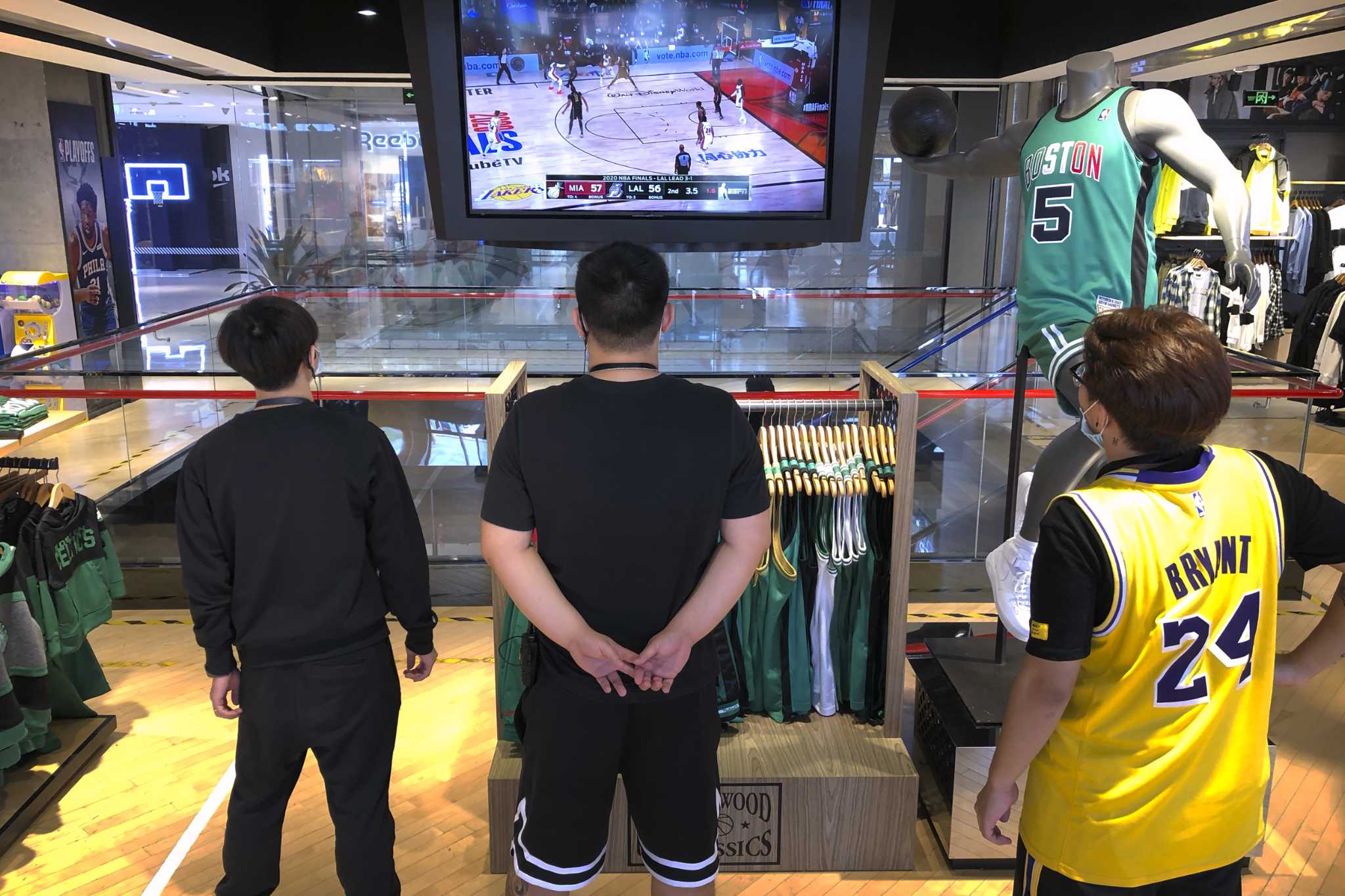 The NBA returns to Chinese state television after a one-year ban