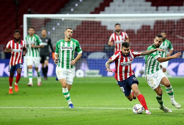 The report of the LaLiga match Atletico Madrid and Real Betis