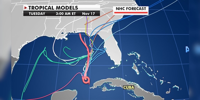 Prediction models show that there is still some uncertainty about where ETA might go.