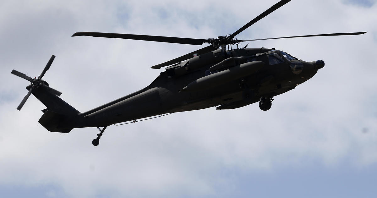 An Egyptian helicopter crashes 6 Americans out of 8 peacekeepers