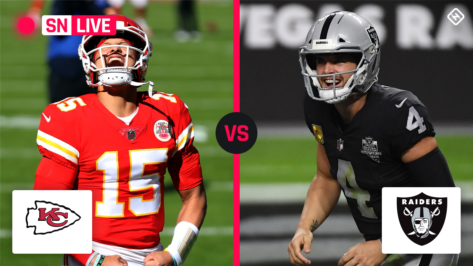 Chiefs vs. Live Scores.  Raiders, Updates, Highlights from Sunday Night Football Game