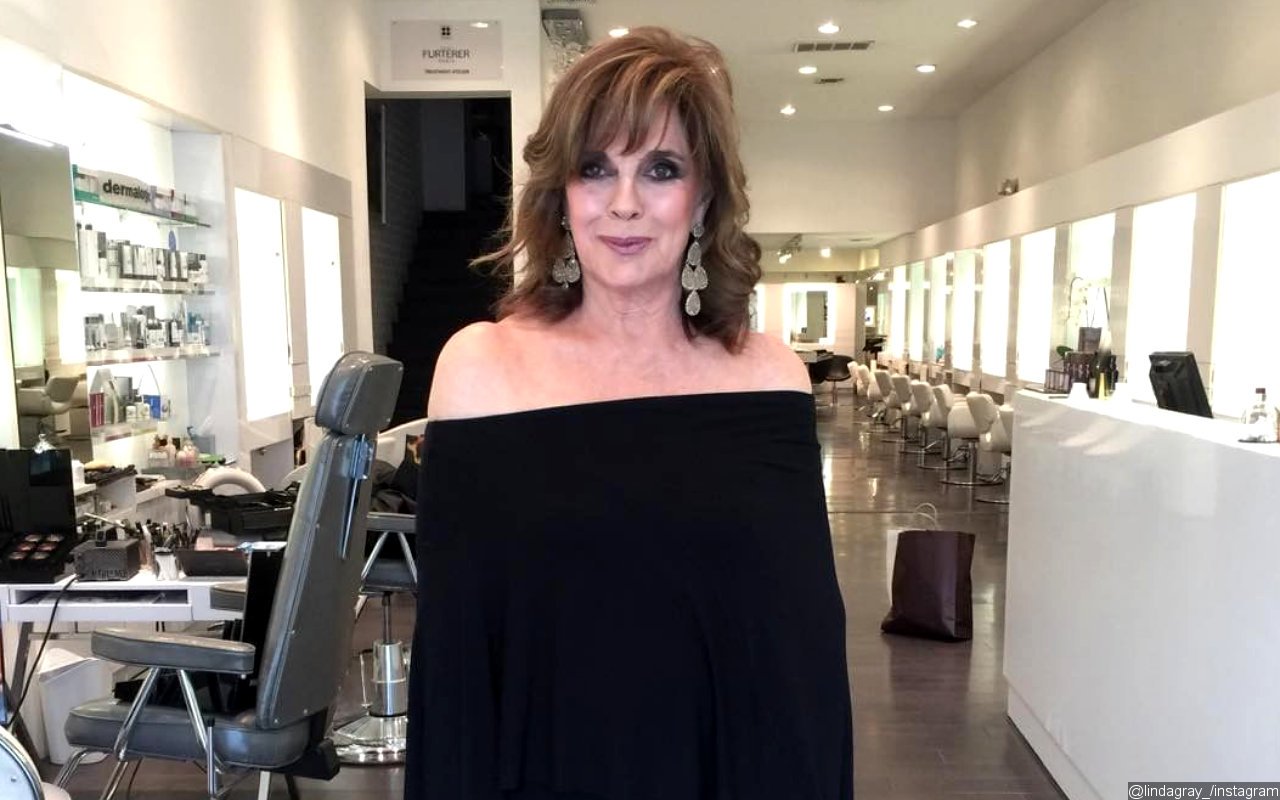Linda Gray posthumously honors the son of the TV producer at the age of 56