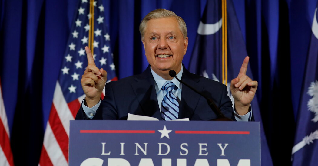 Lindsay Graham wins a fourth state in South Carolina by defeating Jaime Harrison