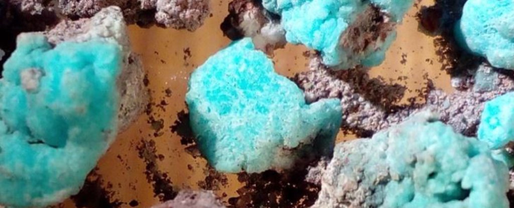 Scientists have discovered a strange new mineral that was formed in a Russian volcano furnace