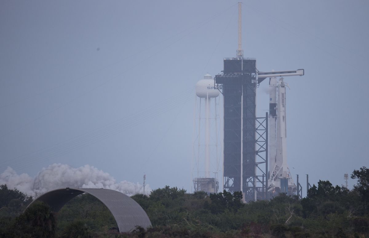 SpaceX has just test-fired a Falcon 9 rocket for an astronaut launch for NASA