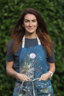 Artist and businesswoman, Ali Hart, from Coltra near Hollywood (Niall Carson / Pennsylvania)
