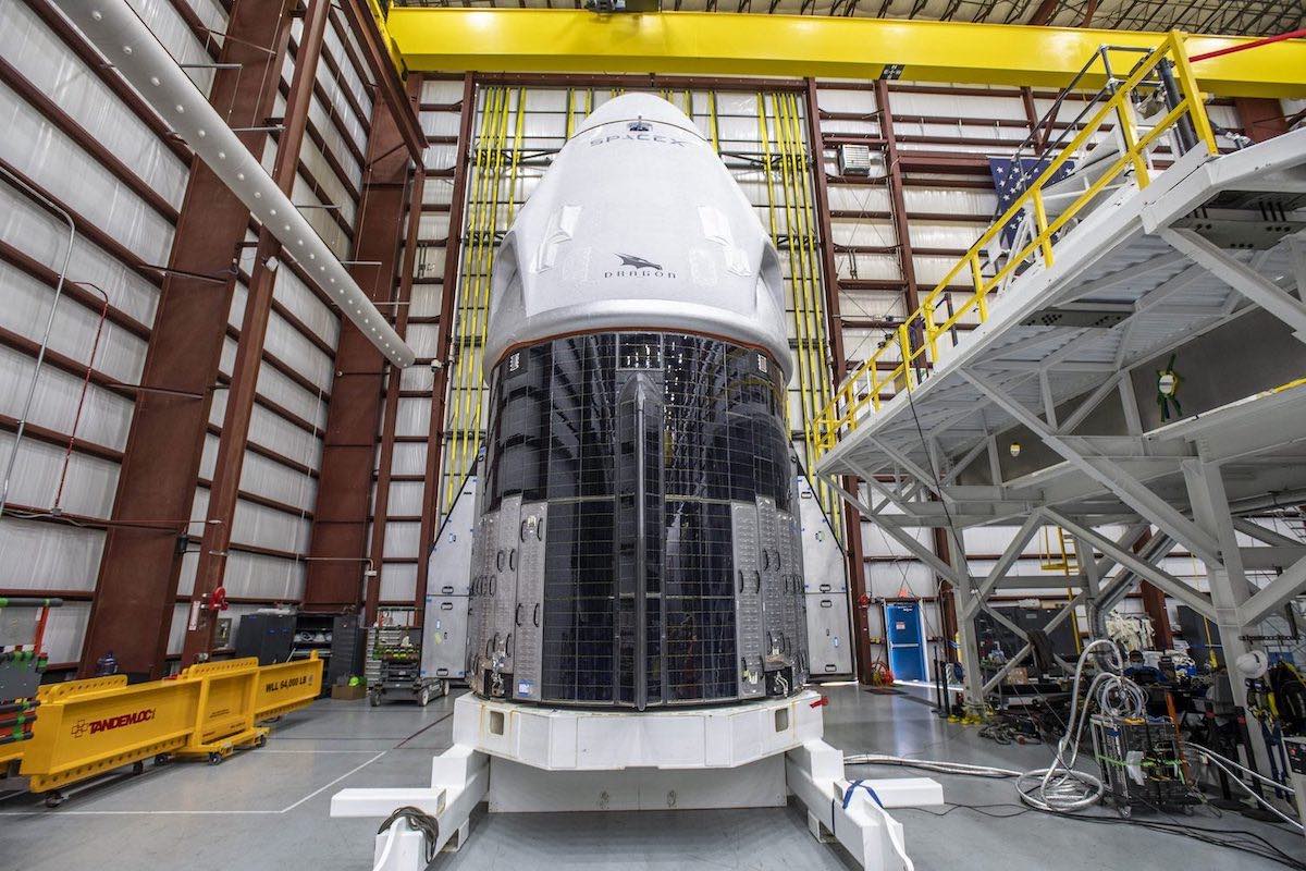 The Dragon Crew “Resilience” meets a Falcon 9 rocket in Florida’s spaceport – spaceflight now