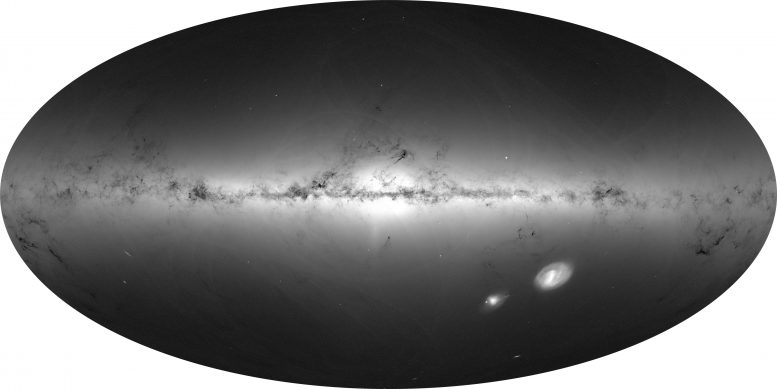 Star density from early Gaia data release 3