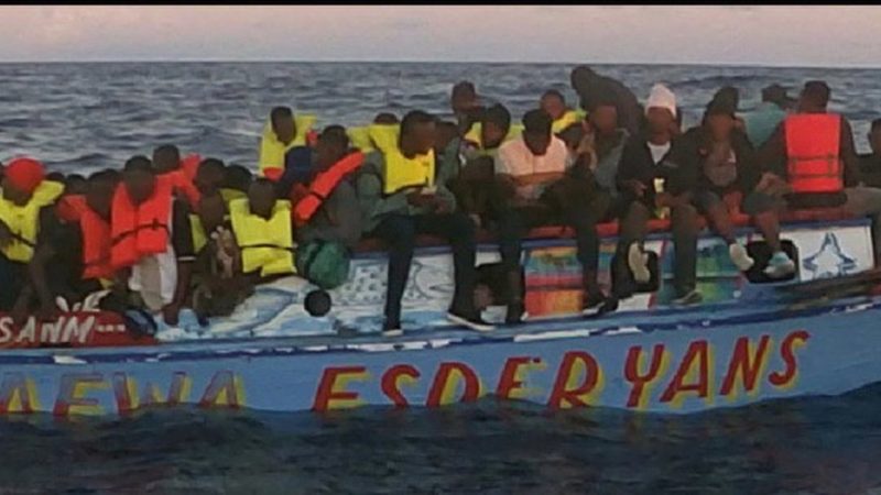 Haiti: The US Coast Guard intercepts 110 Haitian immigrants near the coast of the Caribbean country

