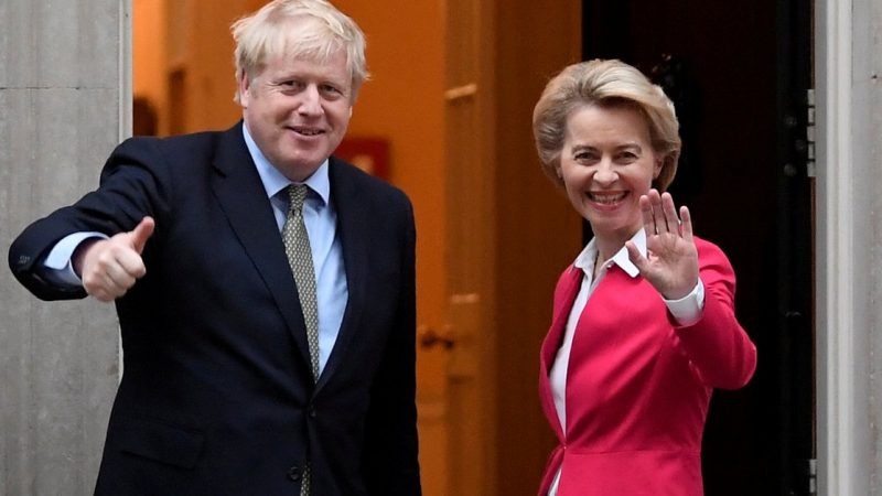 The United Kingdom and the European Union reached a trade agreement after Britain's exit from the European Union

