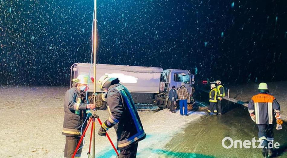 First snow accidents in the Amberg-Sulzbach region