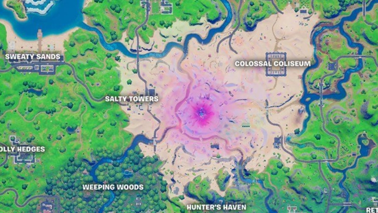 A new map featuring Tilted Towers has been revealed