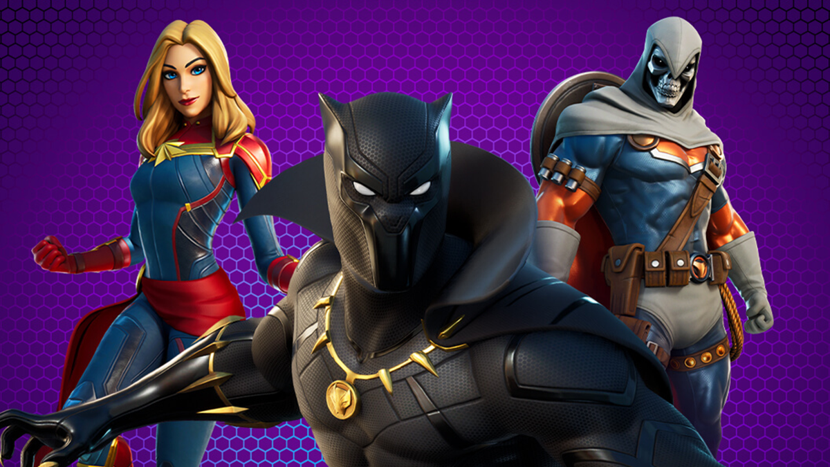 Black Panther, Captain Marvel and Taskmaster joined Fortnite