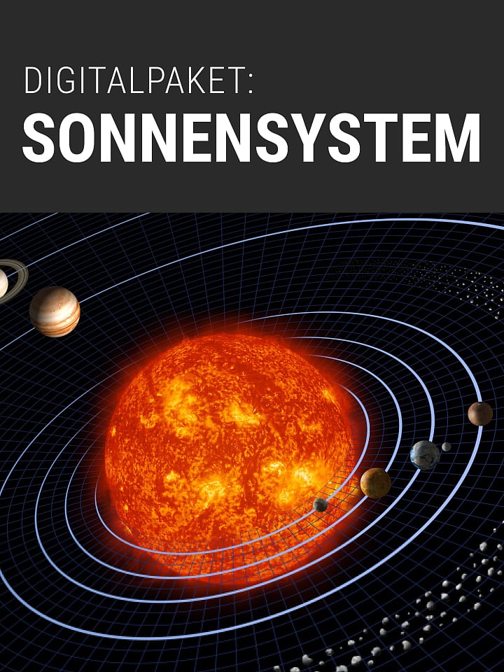 Spektrum.de Brochure Cover Digital Package: The Solar System