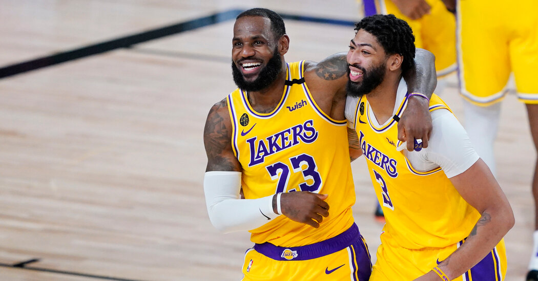 LeBron James and Anthony Davis co-star in the Lakers’ Bright Future