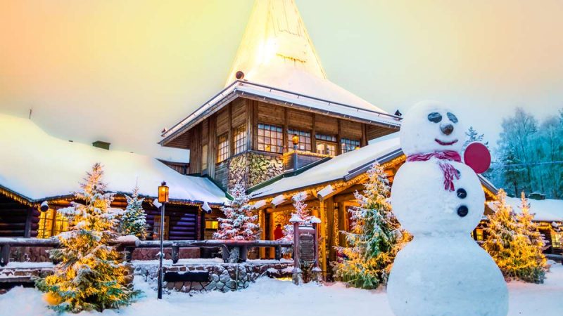 Santa Claus Village in Finland: This is how Santa Claus lives - panorama

