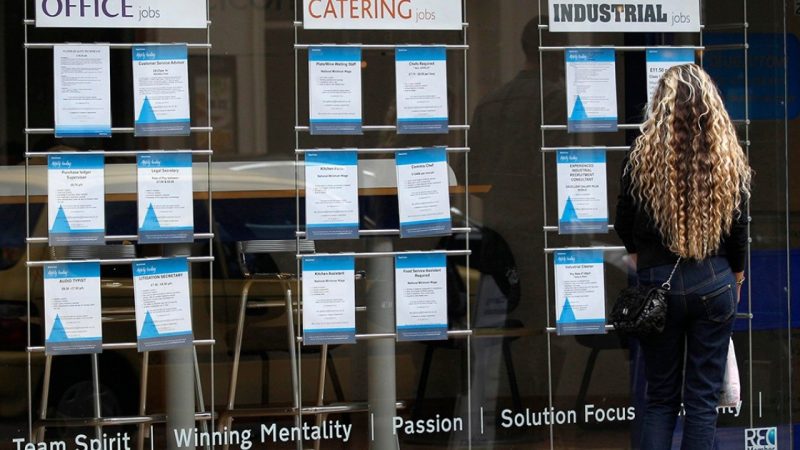 Unemployment aid in the UK is at its highest level since 1996

