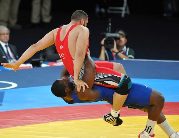 Olympic champions and worlds in teams from Cuba and the United States at Grand Prix Wrestling in Nice

