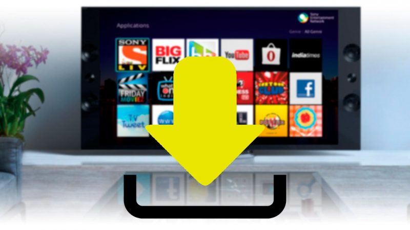 How to download applications to Sony Smart TV

