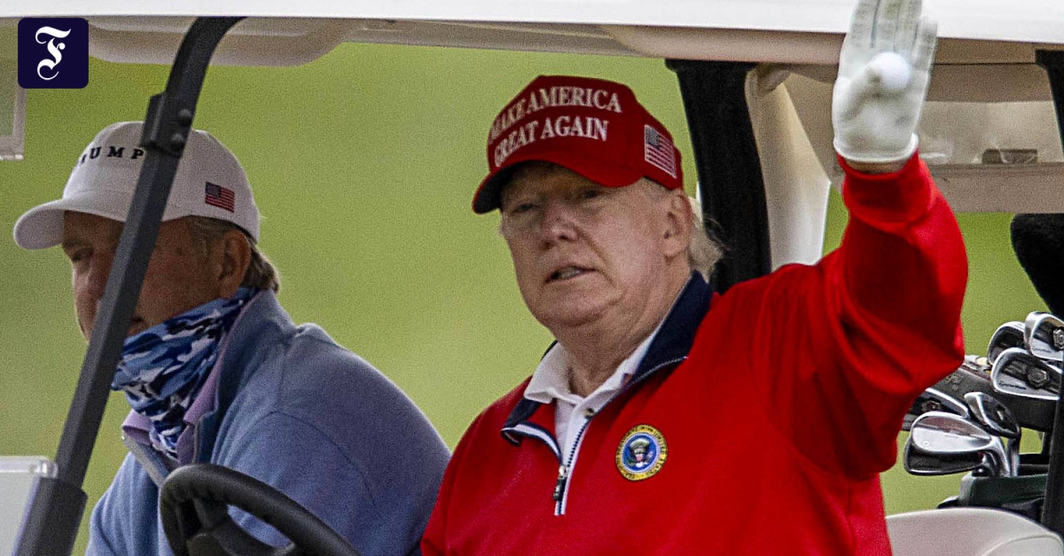 The PGA Championship does not take place on Donald Trump’s private golf course