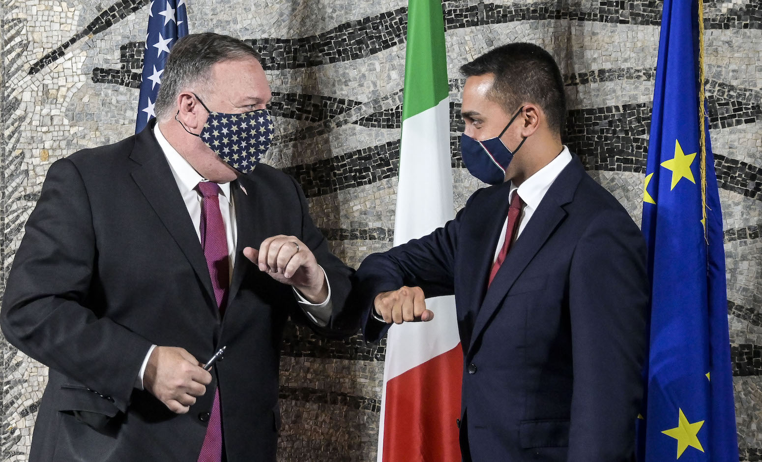 Thanks Luigi, thanks Mike.  Beyond the salute between Pompeo and Di Maio