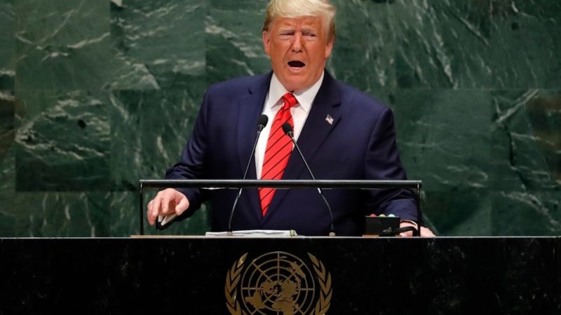   United State.  Trump administration votes against the UN budget

