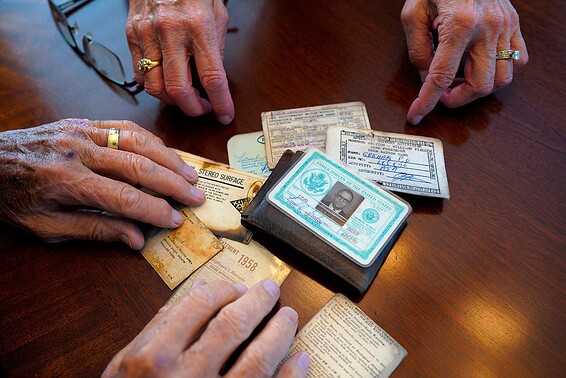 The contents of the Grimm Wallet // Photo: AP