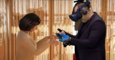 Corrie fulfills his dream by meeting his deceased wife using virtual reality technology. Pictures
