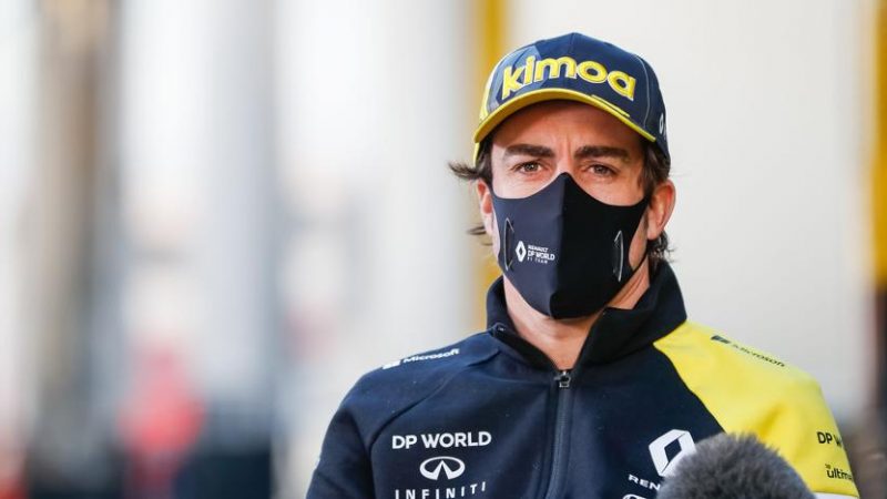 Fernando Alonso was run over in Switzerland

