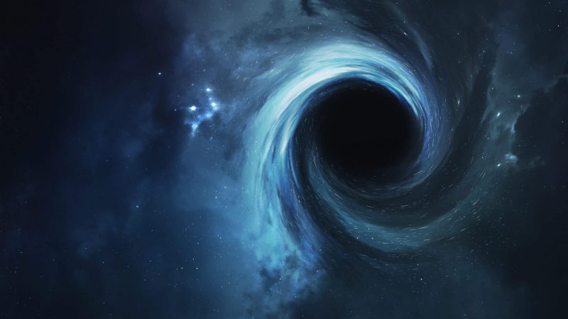 Supermassives Schwarzes Loch wandert durchs Weltall