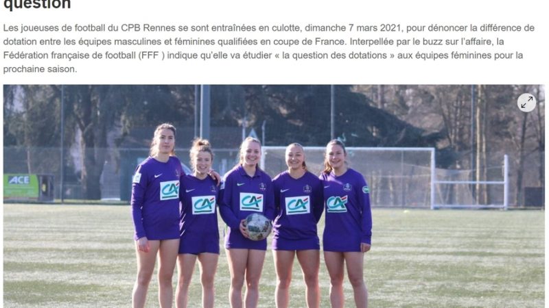 France: How team players protested against inequality in football: "Authorities say 'OK for boys, not girls'" - Football

