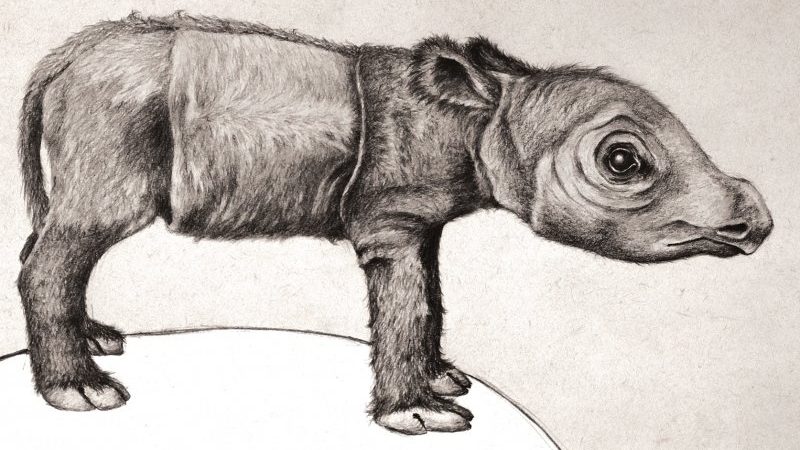 Das Rhinozeros.  (Bild: Kerstin Rühmann)