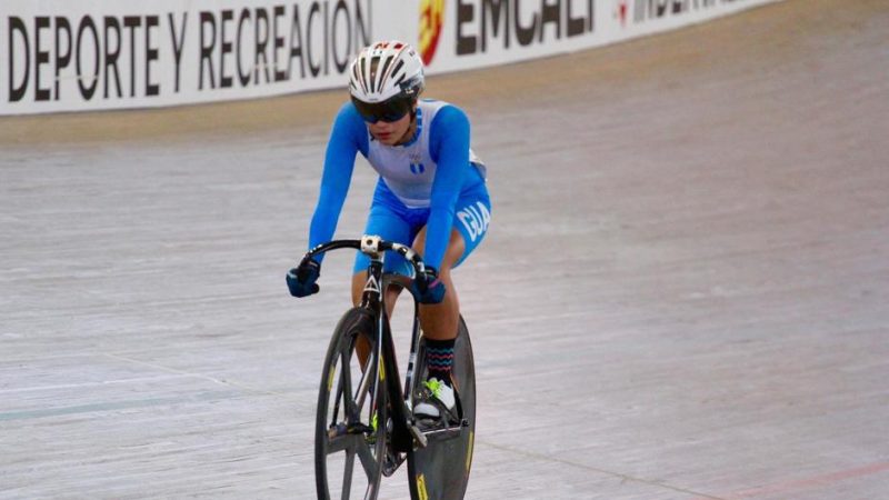 Nicole Rodríguez tendrá participación en dos eventos en Bélgica y Hong Kong. (Foto: Federación Guatemalteca de Ciclismo)