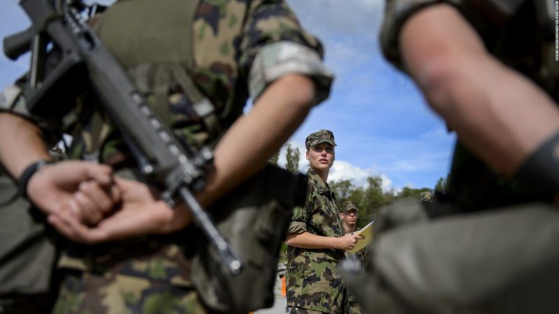   Women in the Swiss Army will no longer have to wear men's underwear |  Video


