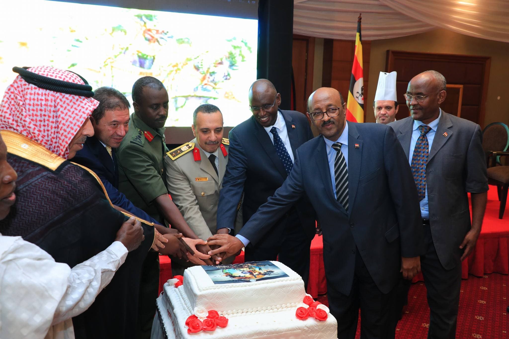 From the Egyptian delegation's visit to Uganda