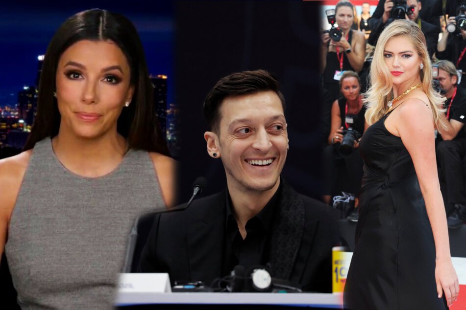 Actress Eva Longoria (46, left), soccer star Mesut Ozil (32, center), and model Kate Upton (28) are among the people who want to invest in Mexican club Necaxa.