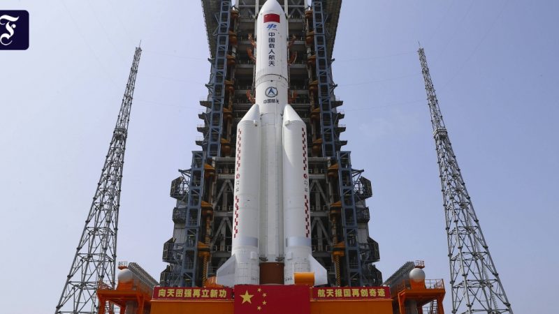 China began building its "Tianjong" space station.

