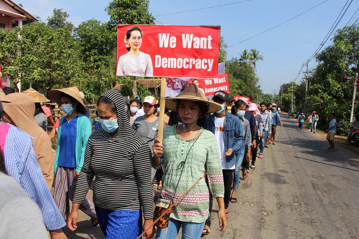 600 people have been killed in Myanmar since the protests began / Article / LSM.lv