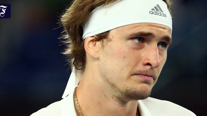 Alexander Zverev sustained minor injuries in the ATP Cup before the Australian Open

