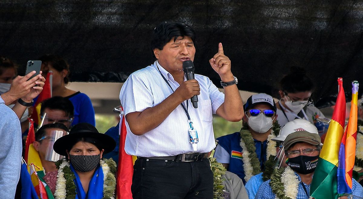 Evo Morales salutes Pedro Castillo’s intention to “re-establish Peru”